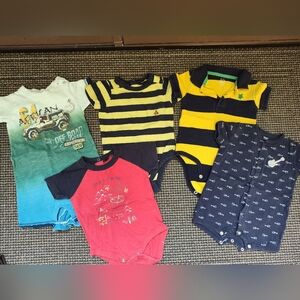 Colorful Baby Onesies/Rompers Set